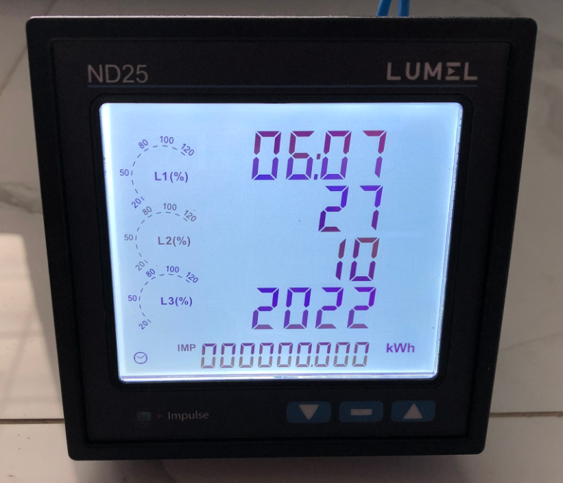 đồng hồ đo điện năng tiêu thụ 3 pha giá rẻ
