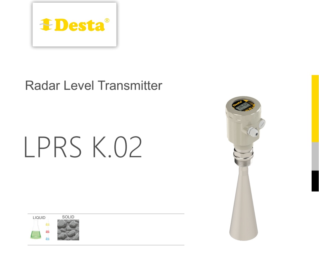 Cảm biến radar đo mức LPRS K.02 Desta