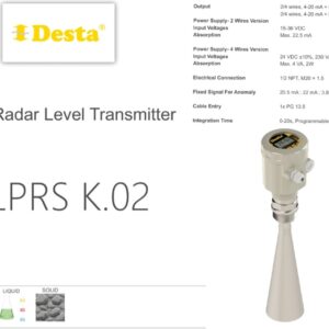 Cảm biến radar hãng Desta, mã hiệu LPRS K.02, Thổ Nhĩ Kỳ.