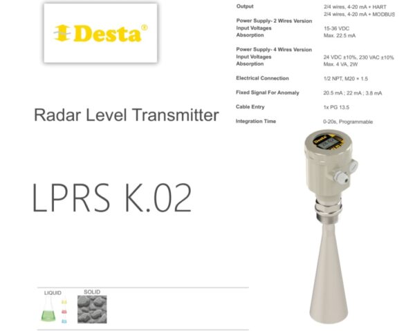 Cảm biến radar hãng Desta, mã hiệu LPRS K.02, Thổ Nhĩ Kỳ.