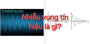 Nhiễu xung tín hiệu.