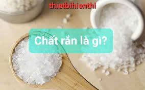 Khái niệm chất rắn