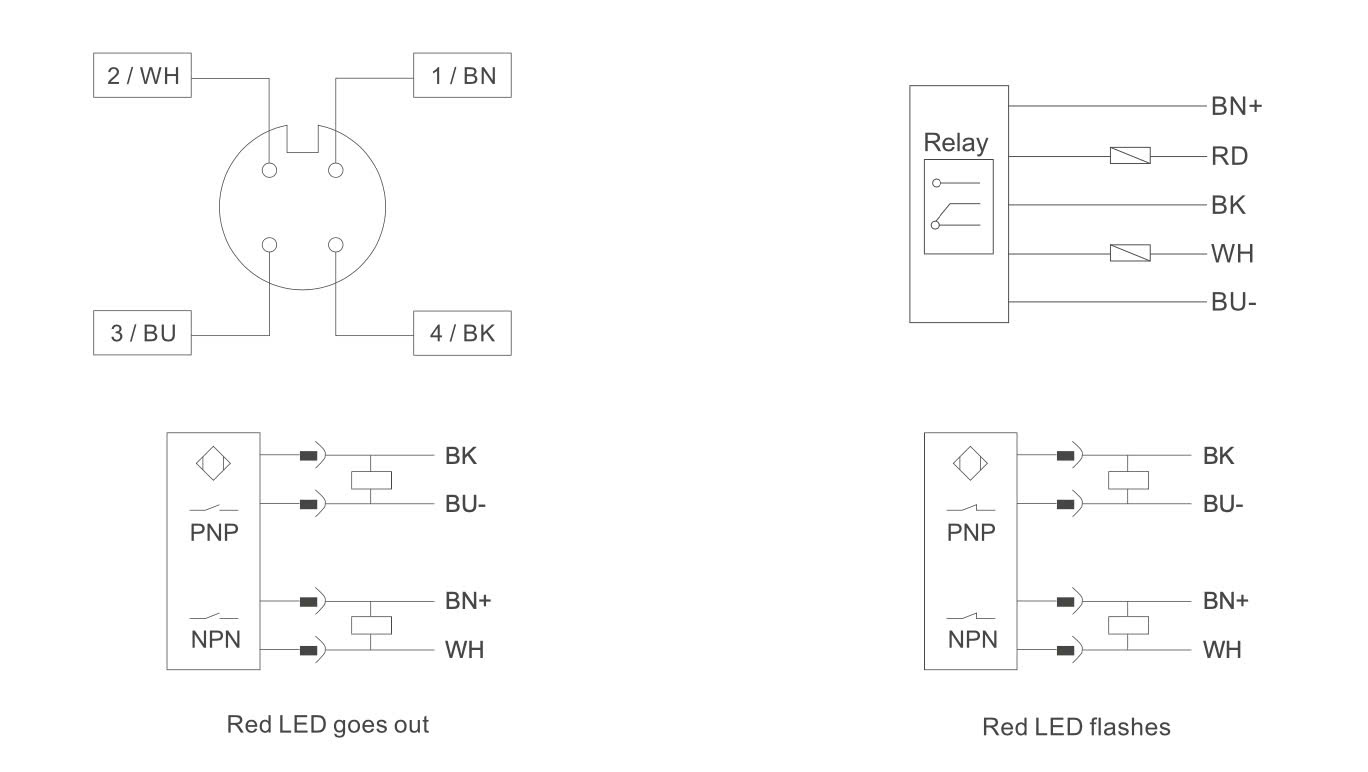 Cách đấu dây công tắc on off báo mức đầy cạn.
