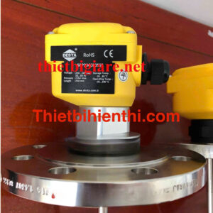 Ứng dụng của cảm biến báo mức dạng xoay chịu nhiệt max 450 độ C.