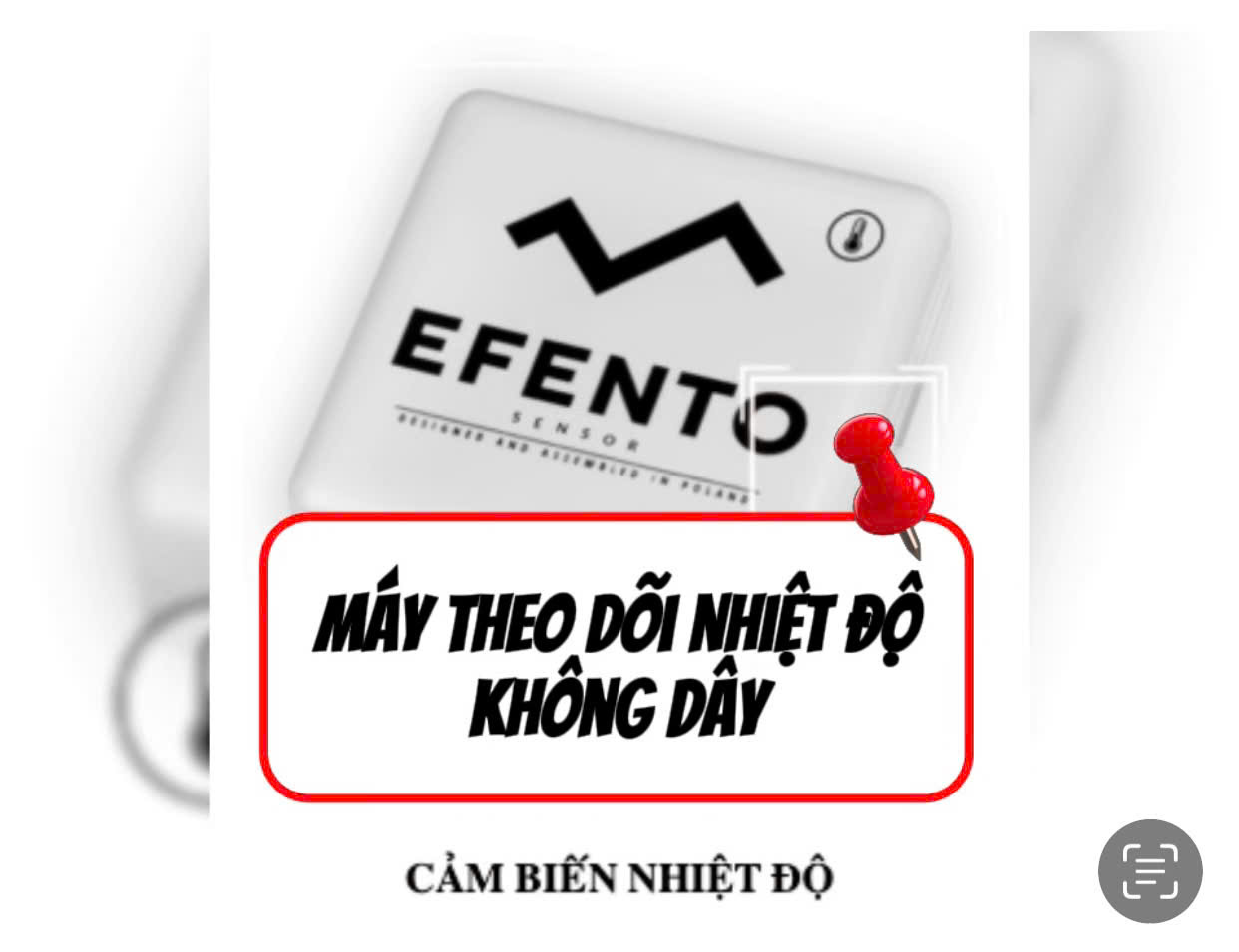 Bộ cảnh báo nhiệt từ xa Efento là lựa chọn hàng đầu.