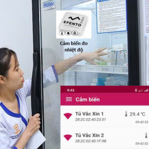 Bộ ghi nhiệt độ cho tủ vaccine