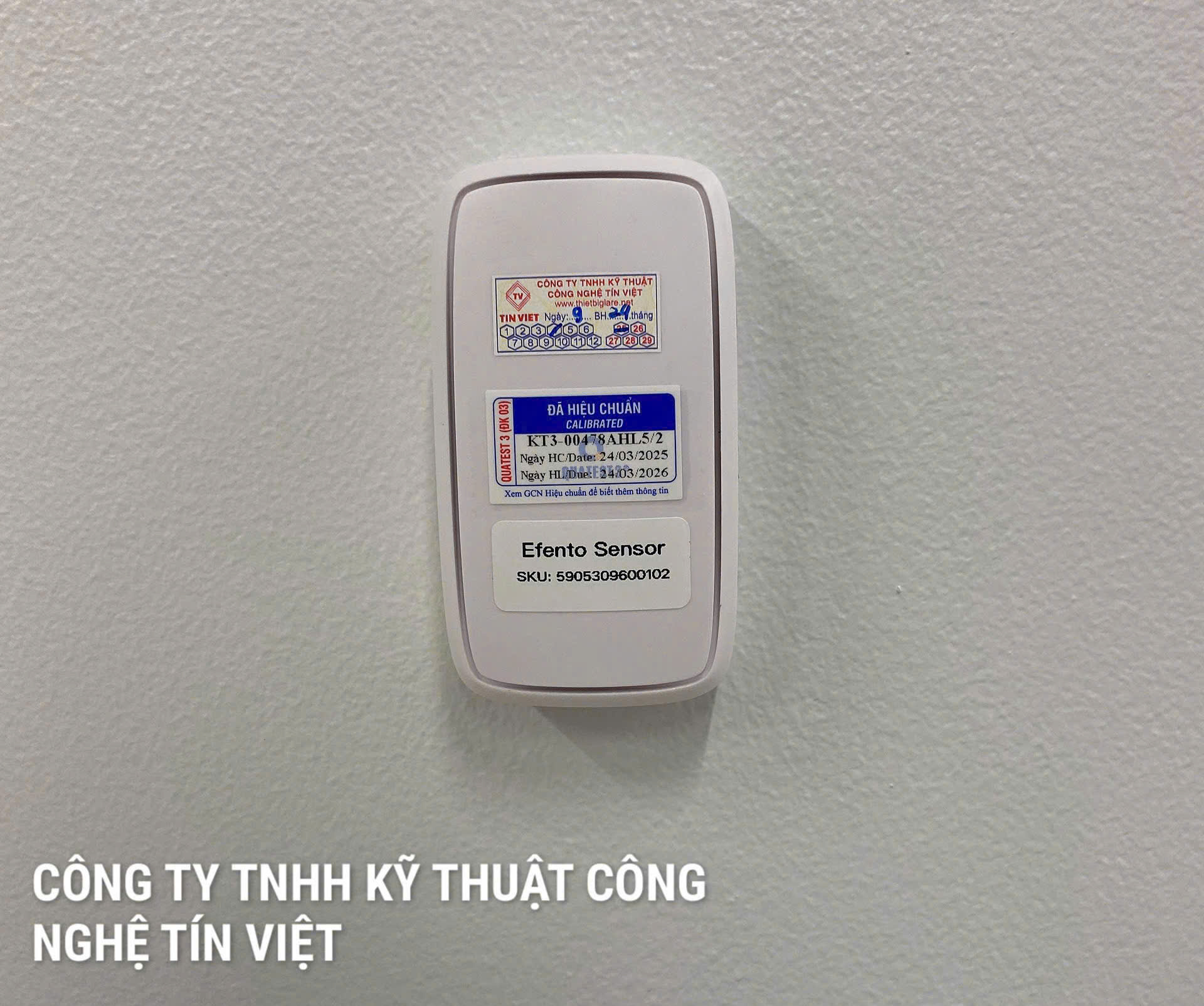 Cảm biến nhiệt Efento có nhiều ưu điểm nổi bật.