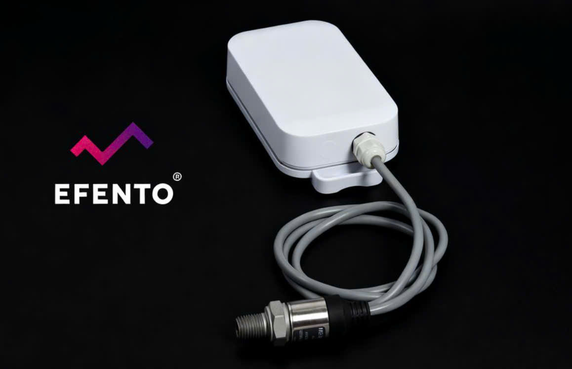 Bộ cảnh báo sự cố áp suất Efento - Ba Lan